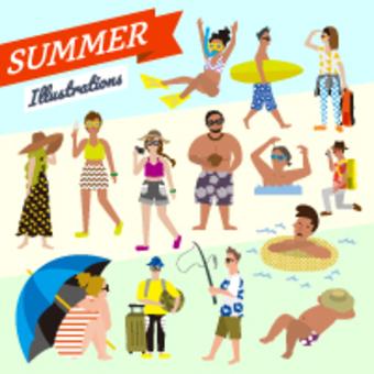 Summer time clipart