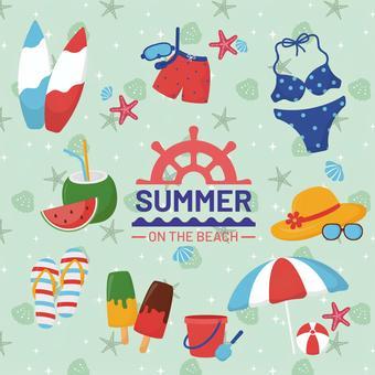 Summer time clipart